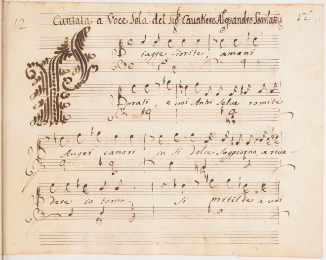 First page of Piagge fiorite, ameni prati