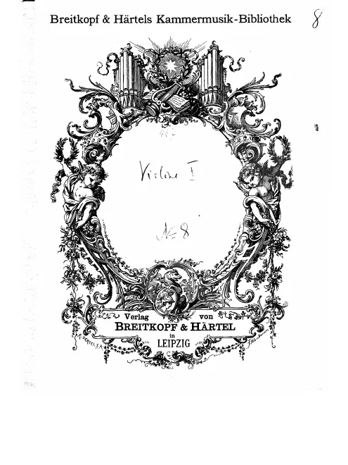 First page of String Quartet No.8