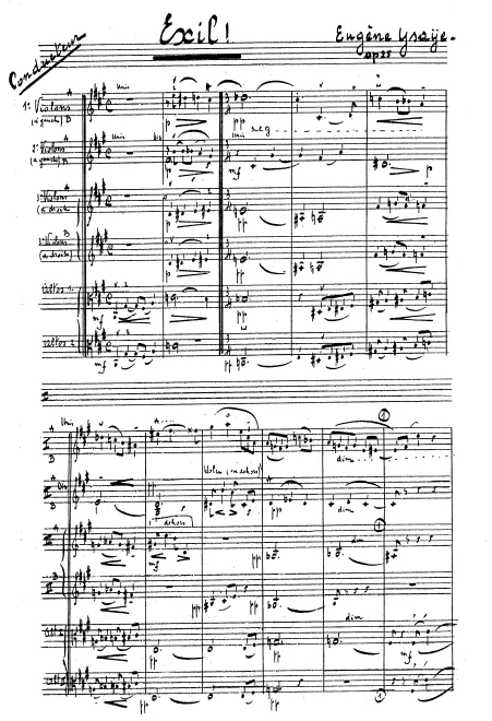 First page of Exil!