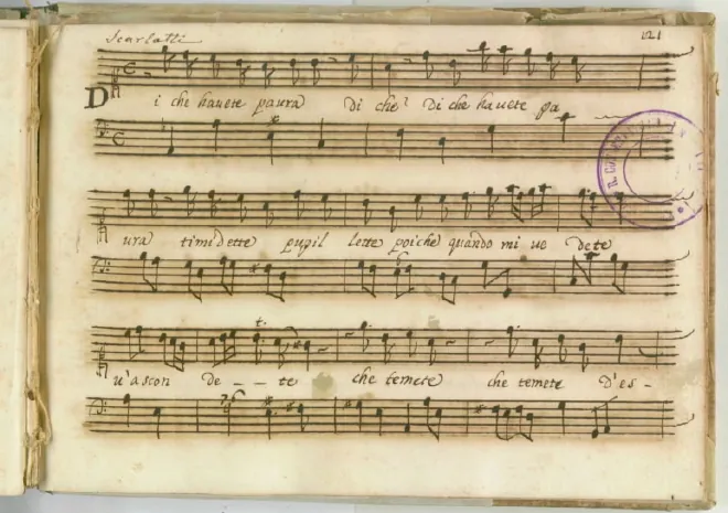 First page of Di che havete paura