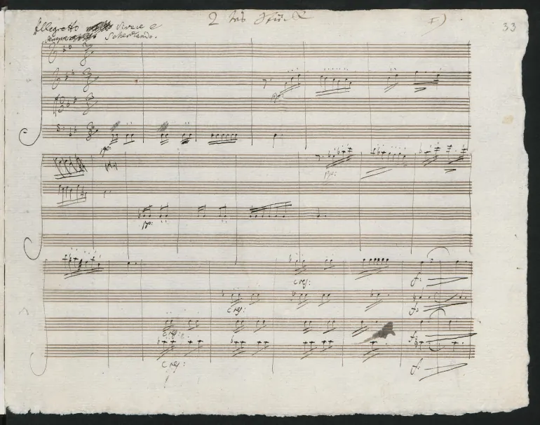 First page of String Quartet No.7