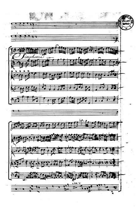 First page of Plaude laetare galia
