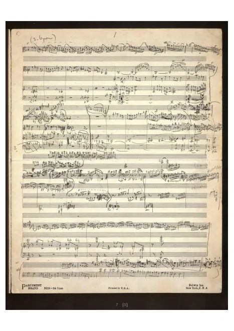 First page of Viola Concerto