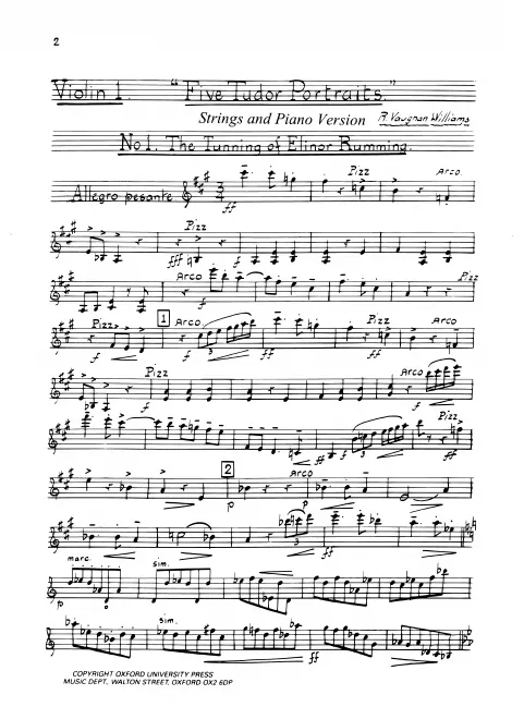 First page of 5 Tudor Portraits