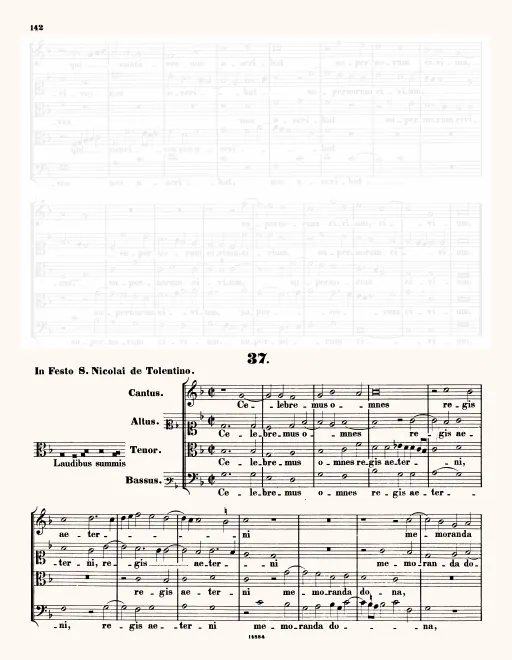 First page of Laudibus summis
