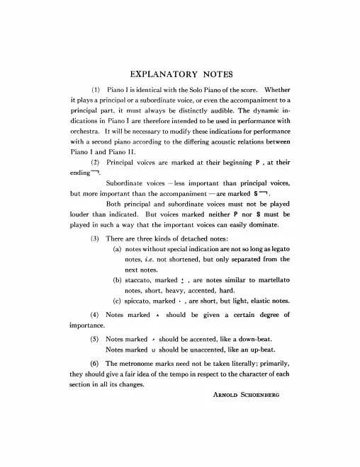 First page of Concerto for Piano and Orchestra