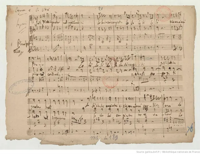 First page of Godi diletta ingrata