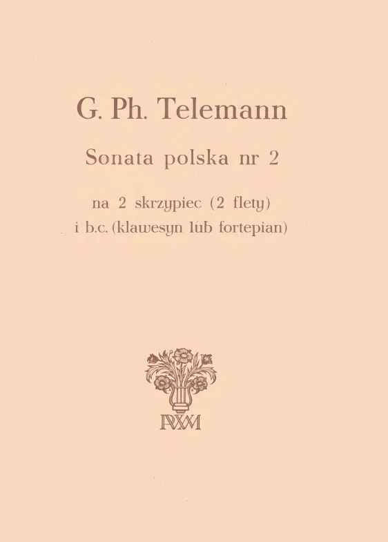 First page of Trio Sonata in A minor