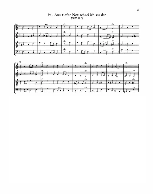 Study Choral Score (Textless)