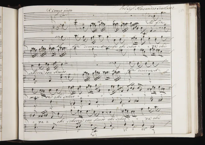First page of Al fin diviene amante