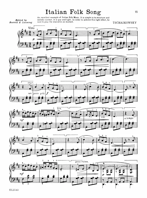 15. Italian Song