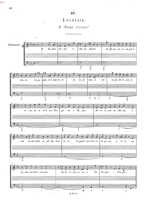 First page of Lucrezia