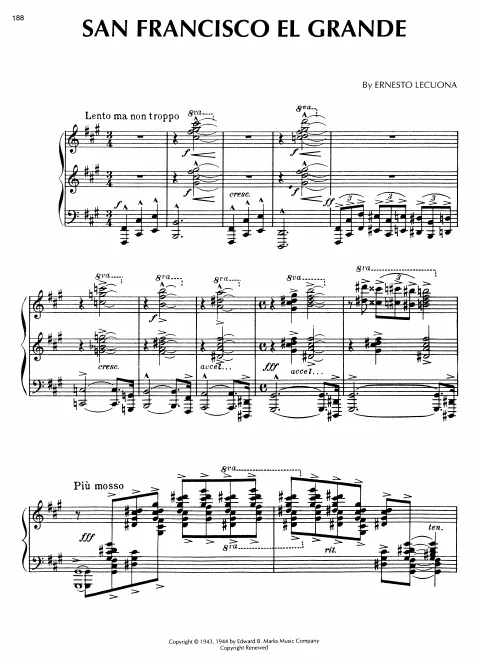 First page of San Francisco el Grande