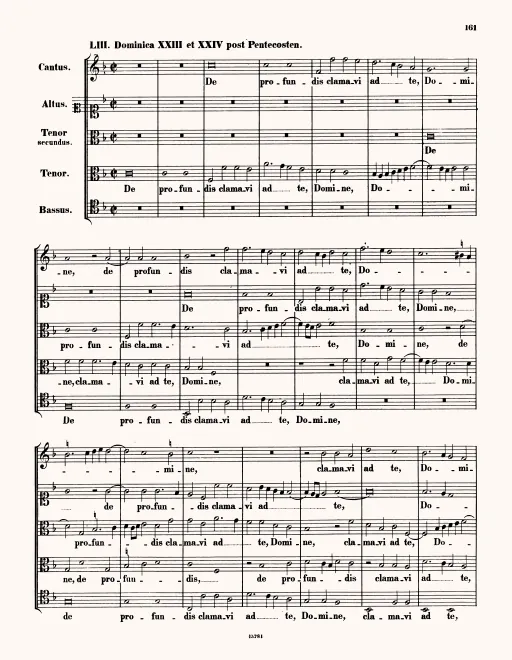 First page of De profundis