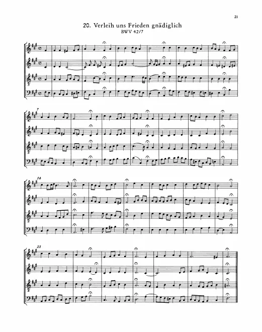Study Chorale Score (Textless)