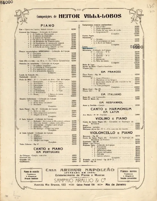 First page of Louco