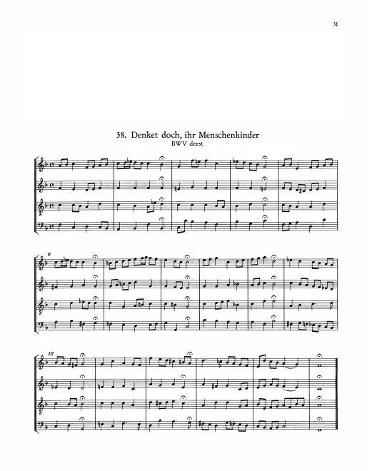 First page of Denket doch, ihr Menschenkinder
