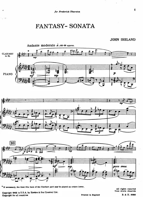 First page of Fanatsy-Sonata