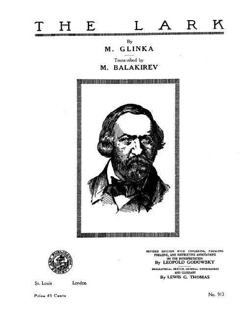 First page of L'alouette