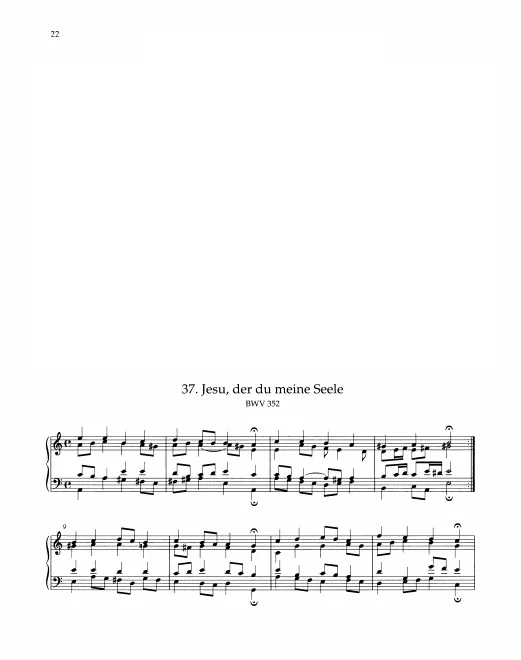 First page of Jesu, der du meine Seele