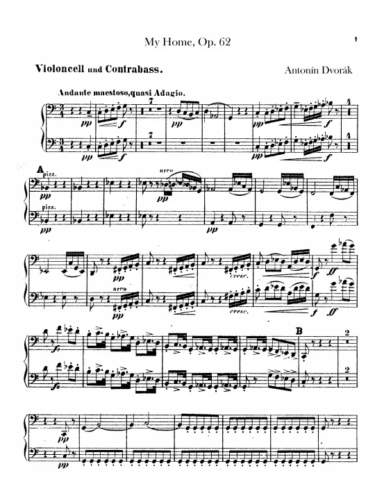 First page of My Homeland