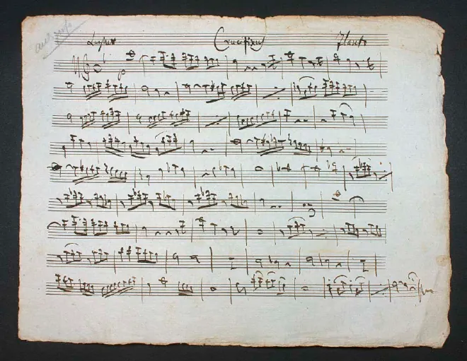 First page of Credo breve