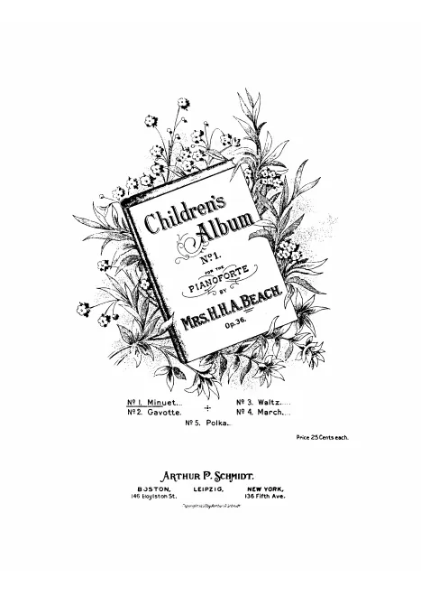 First page of Children's Album