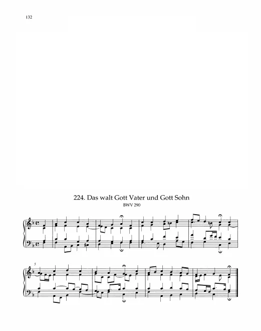 First page of Das walt Gott Vater und Gott Sohn
