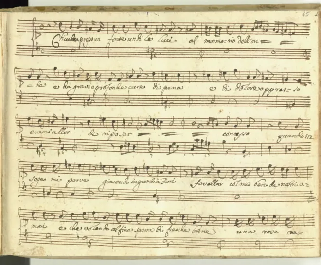 First page of Chiudea presso d’un fonte