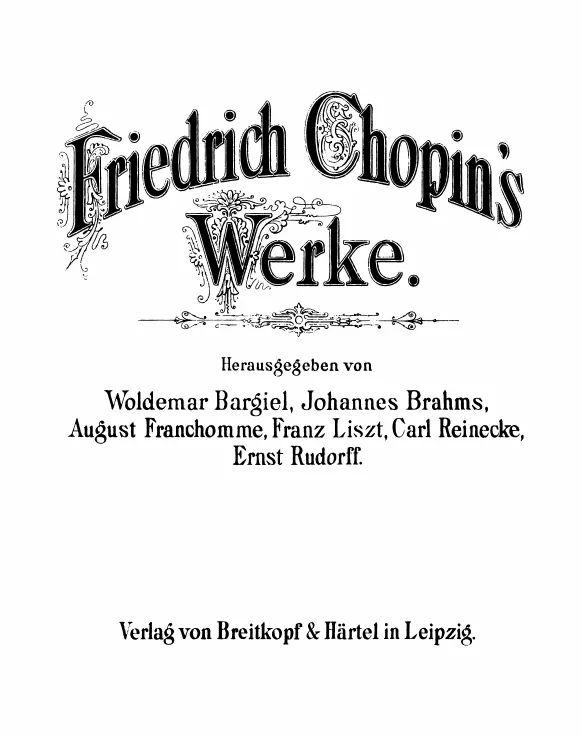 First page of Ballade No.2