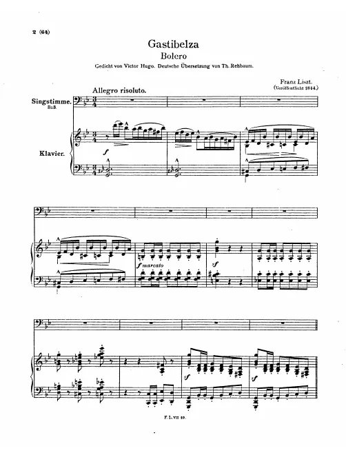 First page of Gastilbelza