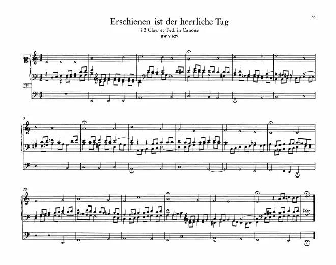First page of Erschienen ist der herrliche Tag