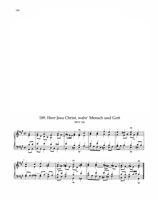 First page of Herr Jesu Christ, wahr Mensch und Gott