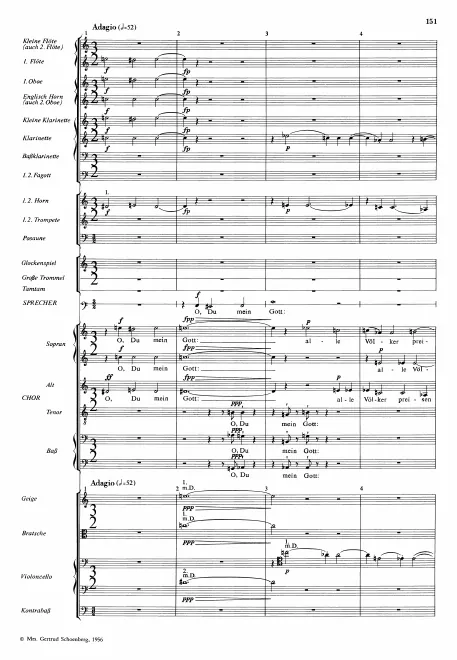 First page of Moderner Psalm
