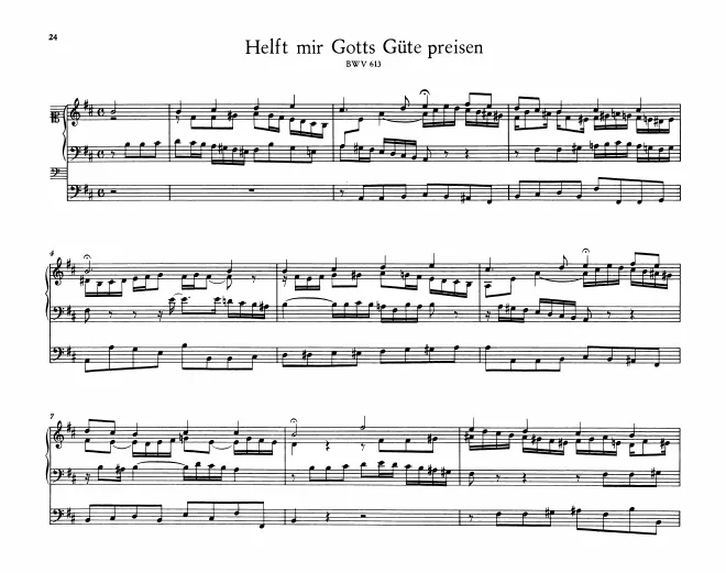 First page of Helft mir Gottes Güte preisen