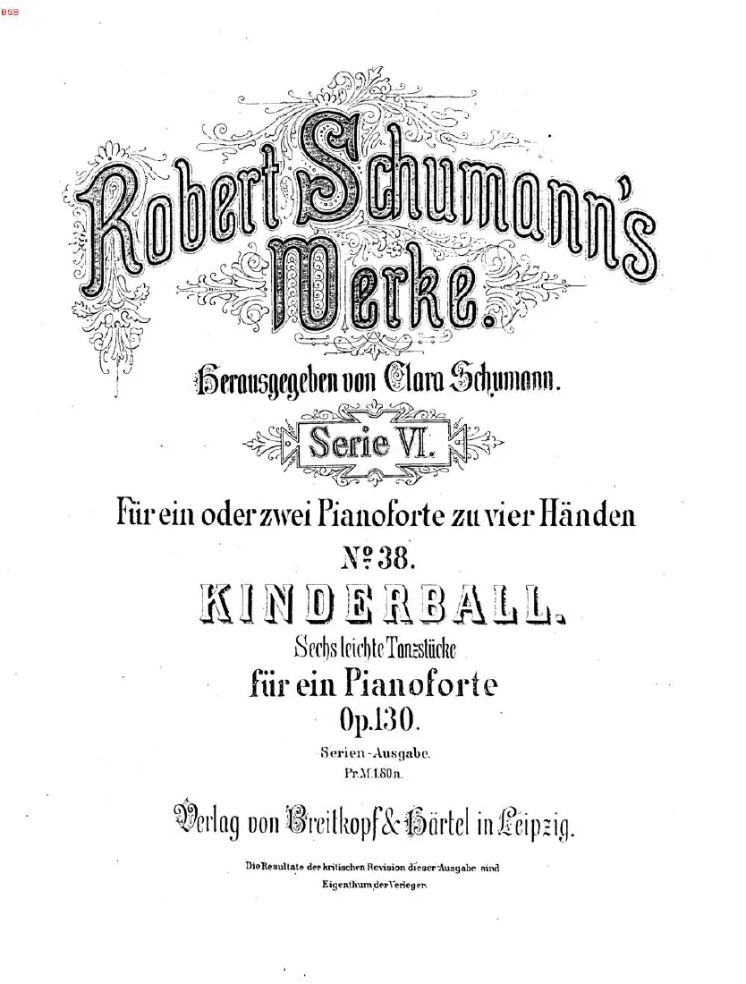 First page of Kinderball