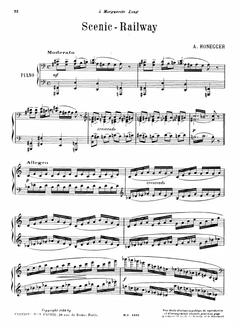 First page of Scenic Railway