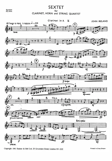 First page of Sextet