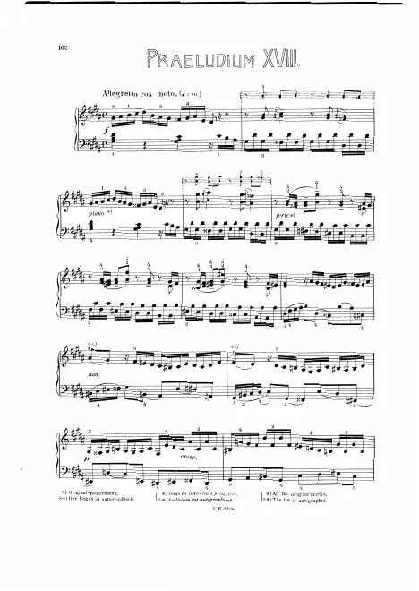 First page of Prelude and Fugue in G-sharp minor