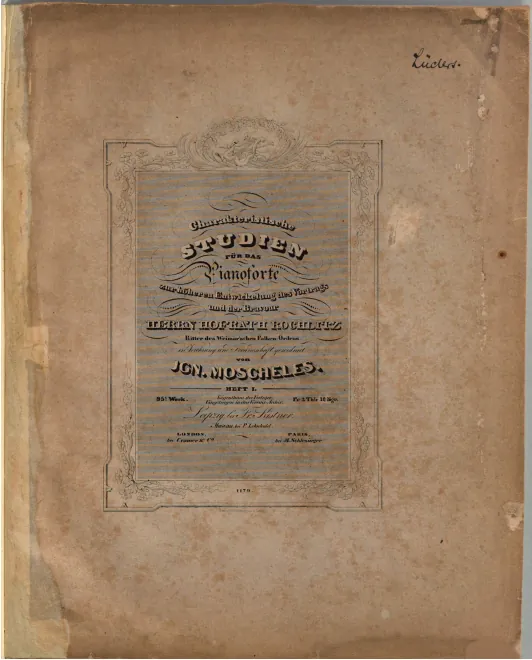 First page of 12 Études