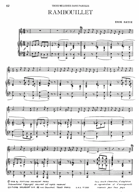 First page of Rambouillet