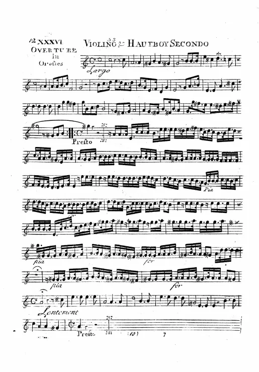 First page of Oreste