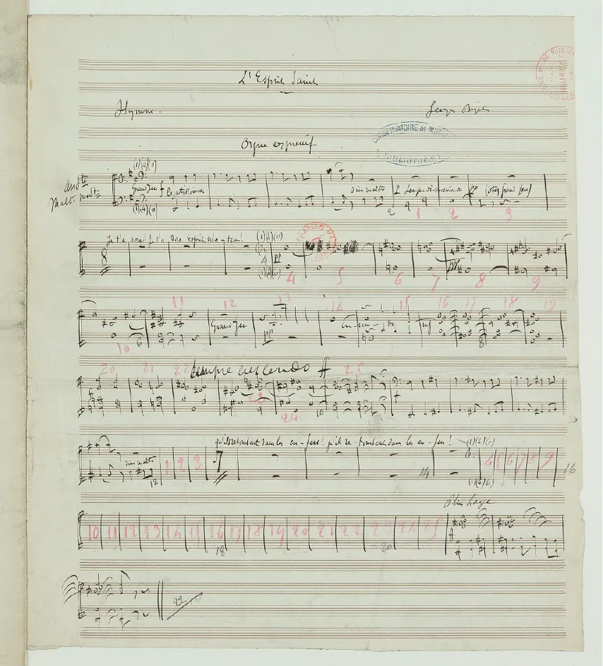 First page of L'esprit saint