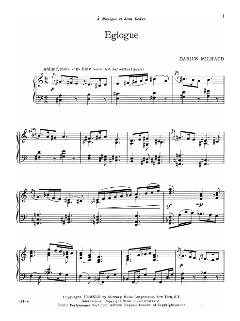 First page of 4 Sketches