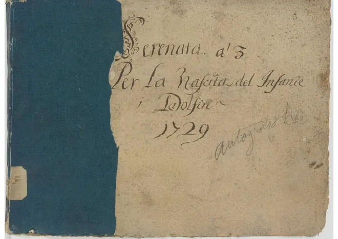 First page of Il concilio de' pianeti