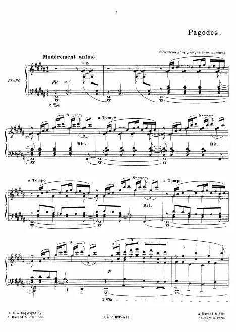 First page of Estampes