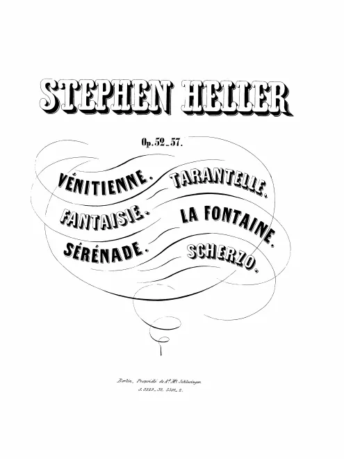 First page of Scherzo Fantastique