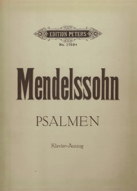 First page of Nicht unserm Namen, Herr