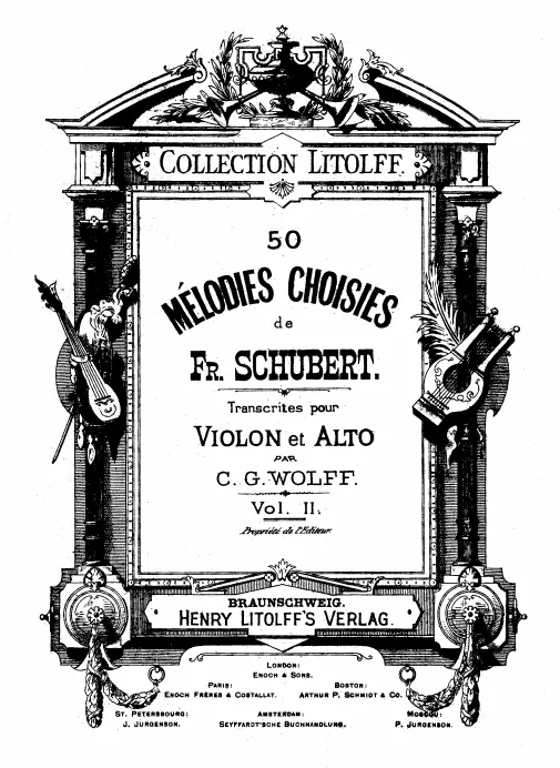 First page of Erlkönig