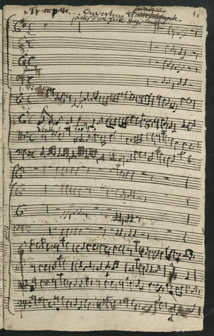 First page of Ouverture-Suite